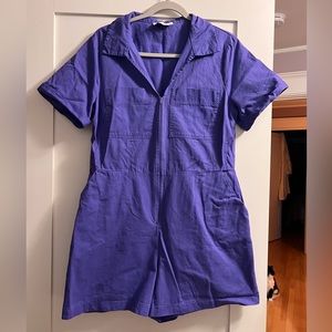 ASOS utility zip through romper